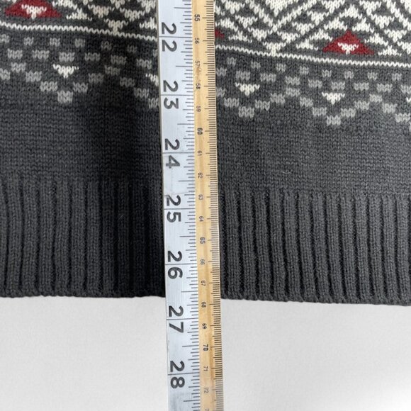 Atlas Wolf Norwegian Wool Blend Men's Medium 1/4 Zip Icelandic Ski Sweater - Picture 8 of 11